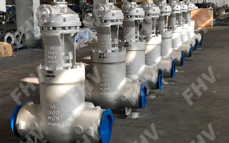 High pressure seal gate valve delivered to German buyer